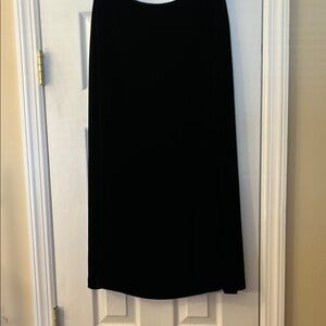 Ralph Lauren Elegant Black Women's Velour 
 Skirt size 10P